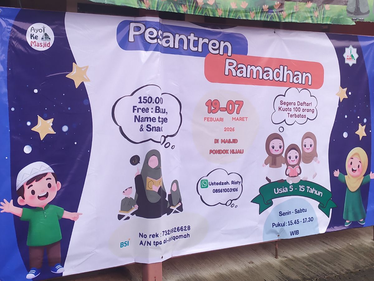 Informasi Pesantren Ramadhan 1447H/2026 